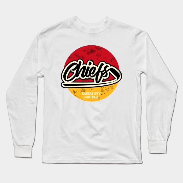 Chiefs Long Sleeve T-Shirt by FootballBum